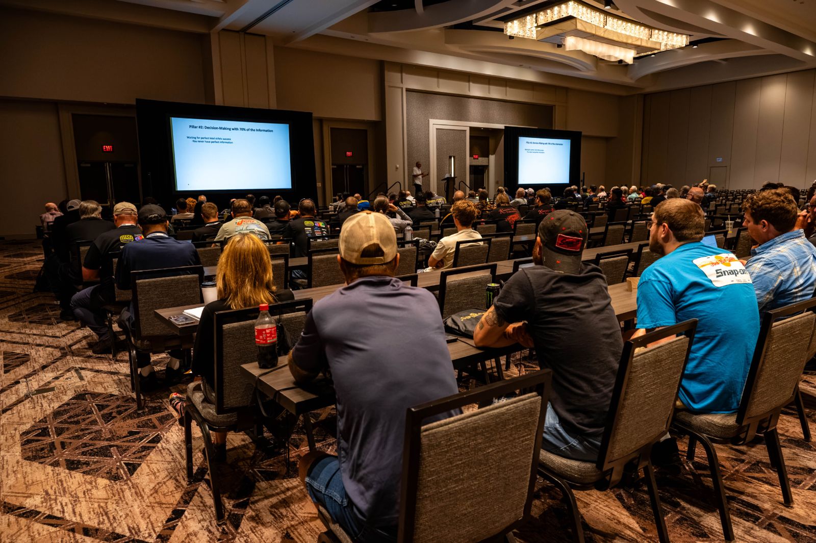 Attendees at a previous Powertrain Expo seminar