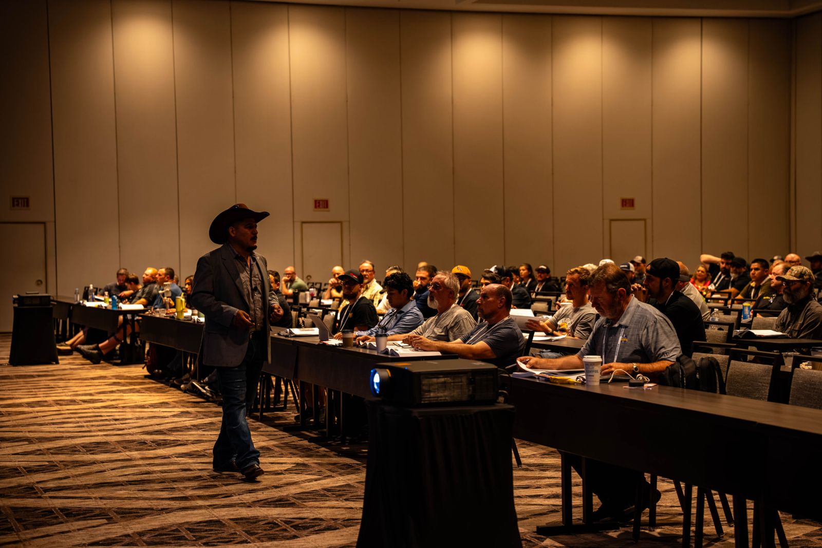 Attendees at a previous Powertrain Expo seminar