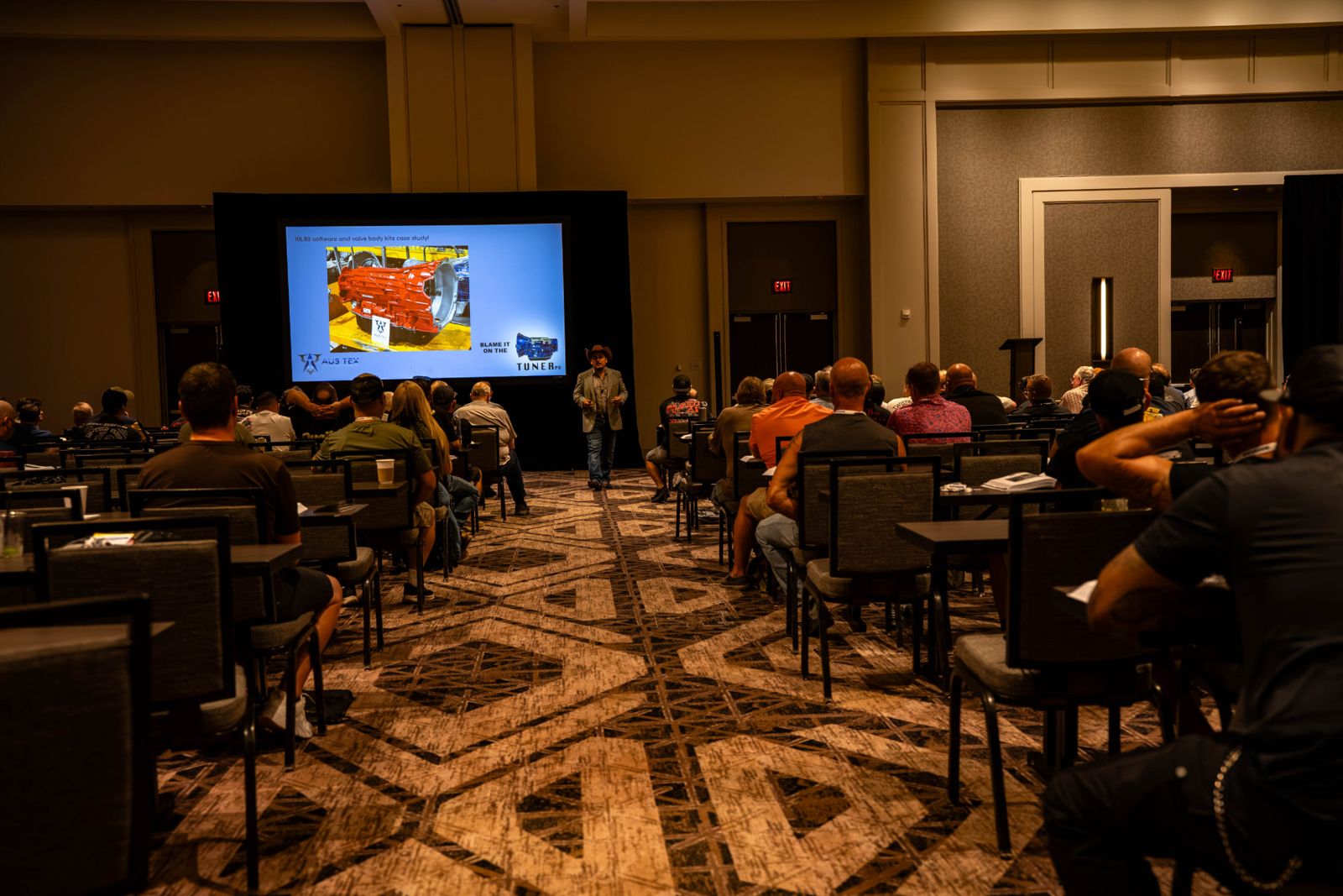 Attendees at a previous Powertrain Expo seminar